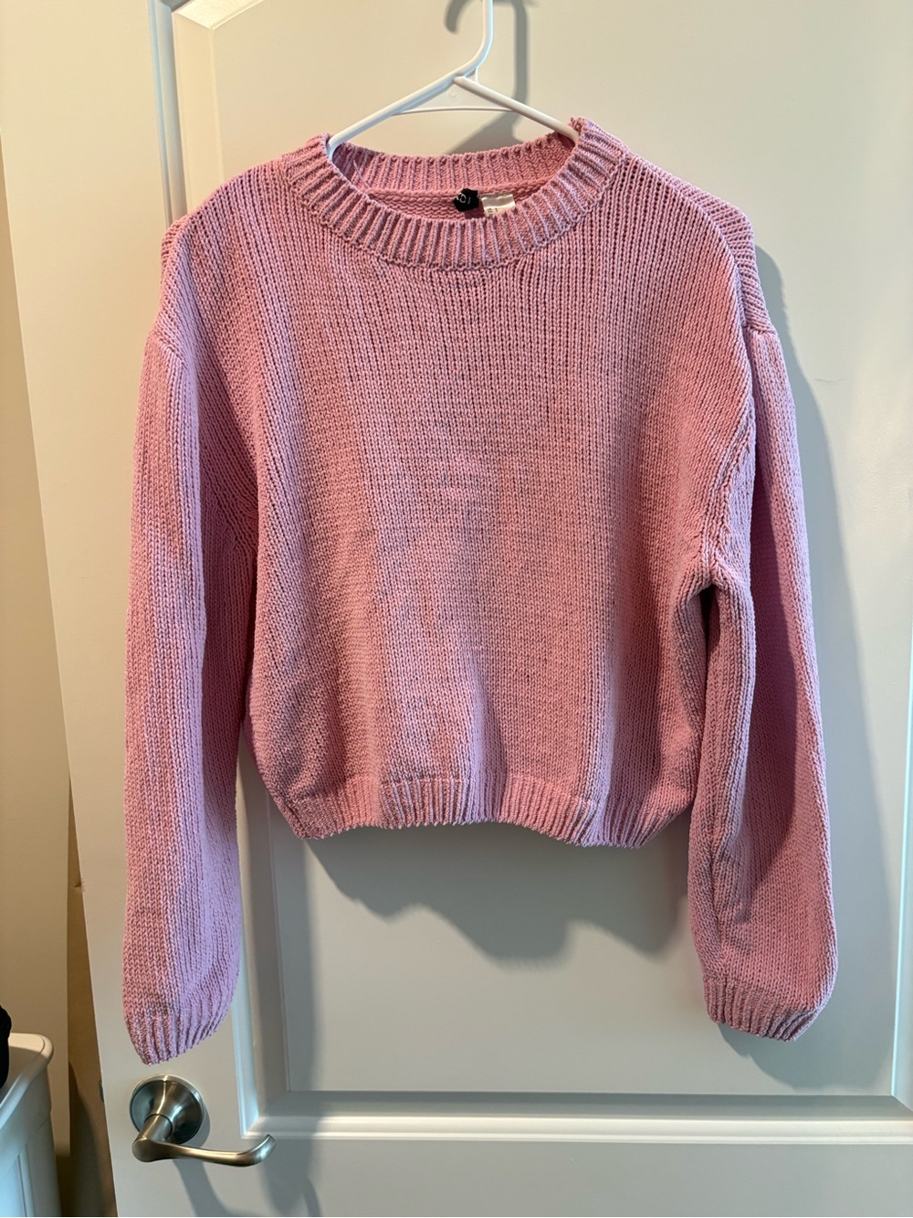 H&M Soft Pink Crewneck Sweater